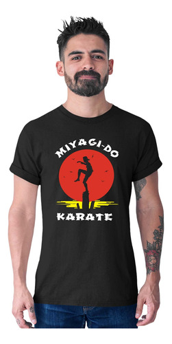 Playera Para Hombre Personalizada Cobra Kai Karate Do Miyagi