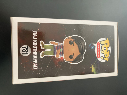 Raj Koothrappali #781 Big Bang Theory Funko Pop! (Usado)