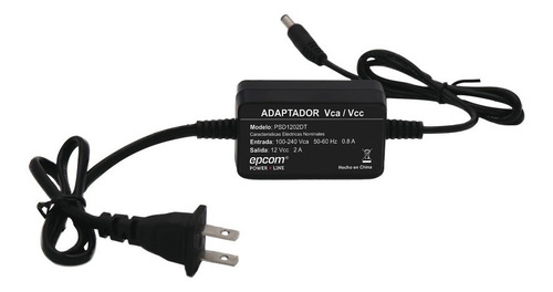 Fuente De Poder 12vcc Regulado 2 Amp Volt Entrada 100-240vca