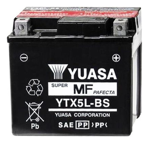 Bateria Ytx5l-bs Yuasa Taiwan