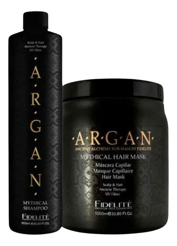 Shampoo Y Mascarilla Fidelite Argán