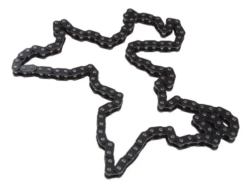 Cadena De Acero Inoxidable 25H 158 Eslabones - Para Pocket Bike, Mini Quad, ATV, Scooter 47-49