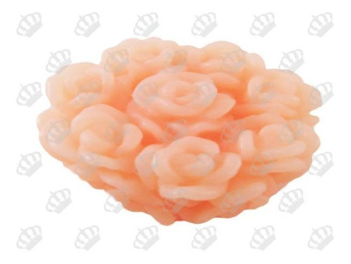 Molde Forma Silicone Meia Esfera De Flores Ib-1638 / S-386