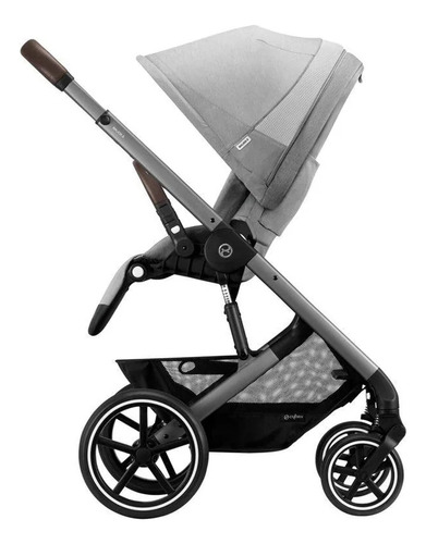 Carrinho De Dasseio Cybex Balios S Lux - Usado Ótimo Estado Cinza Prata / Preto (Usado)