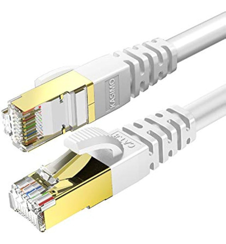 Cable De Ethernet Cable De Red Cat 8 De 30 Cm Mas Rapido Ca