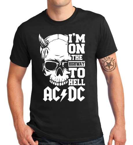 Remeras Acdc Highway To Hell Remeras Canibal