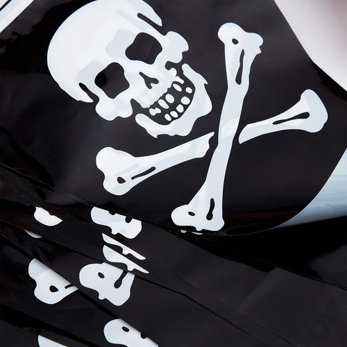 Banderines Piratas De Halloween Decoración Para Fiestas