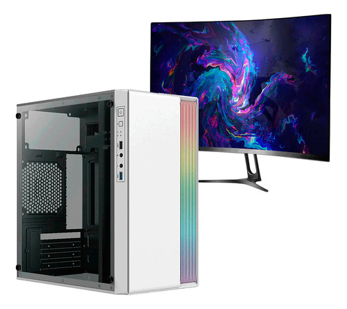 Pc Gamer + Monitor 23 Ryzen 7 5700g 32gb Ram 1tb Ssd C/wifi