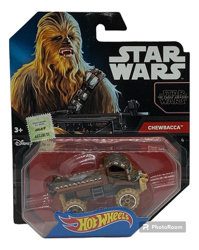 Chewbacca Hot Wheels Mattel Star Wars Disney