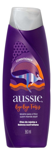 Condicionador Bye Bye Frizz Maciez E Brilho 360ml Aussie