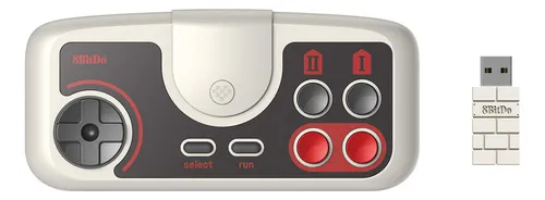 Gamepad Pce Inalámbrico De 8 Bits, 2,4 G, Para Pc Engine Min