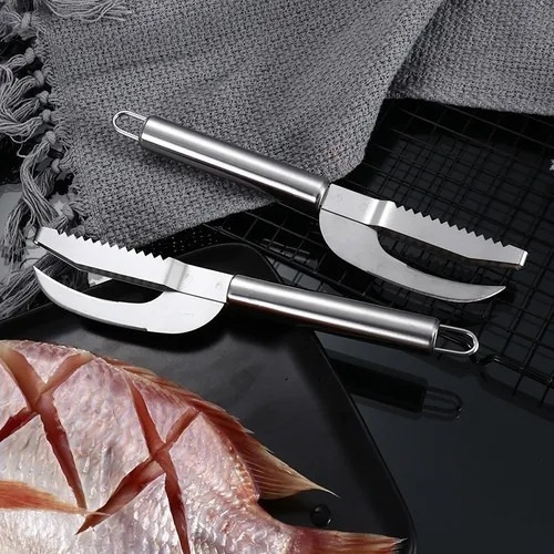 Herramienta De Cocina For Quitar Escamas De Pescado, 2 Piez