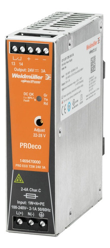 1469470000 Pro Eco 72w 24v 3a Weidmuller