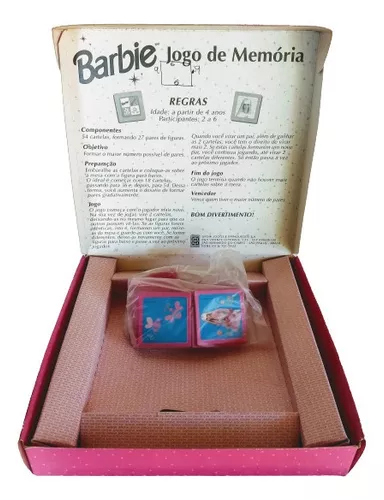 Jogo de Memória Barbie / Barbie Memory Set - Grow