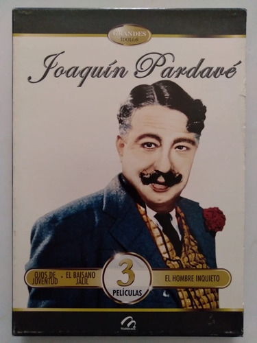 Dvd Joaquín Pardave Ojos De El Baisano El Hombre