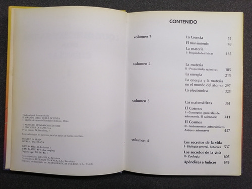 ¿qué Quieres Saber De La Ciencia? Enciclopedia Completa, 4 T (Usado)