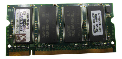 Memoria Ram 512r Kvr333s0 Ddr 1333mhz Sodimm (Usado)