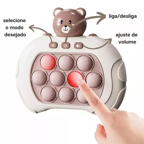 Pop-it Mini Gamer Console Anti Stress Eletrônico Atualizado