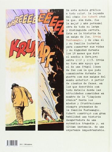 Imagen 2 de 3 de Fax Desde Sarajevo - Joe Kubert