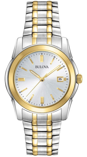 Reloj Bulova Quartz Para Hombre  98h18 Nuevo Original
