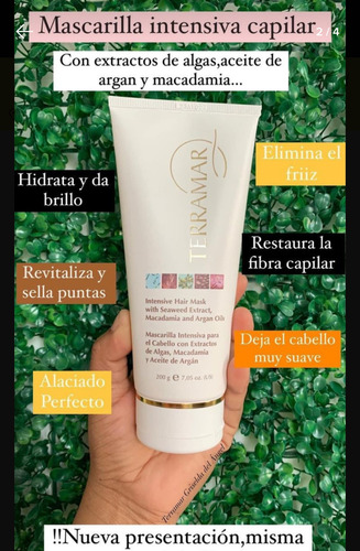 Set Capilar Terramar Mascarilla + Protector + Spray Bifásico