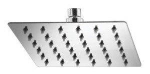 Regadera Cuadrada En Acero Inoxidable De 20x20 Cmt. 8