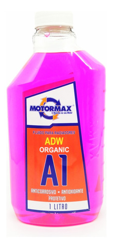 Aditivo De Radiador Anticorrosivo Motormax Adw Organic A1 1l