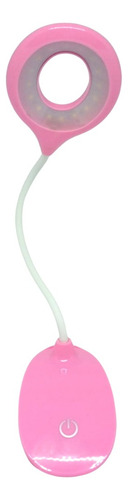 Lampara Led Usb Escritorio Tactil 360 C/ Clip Rosado