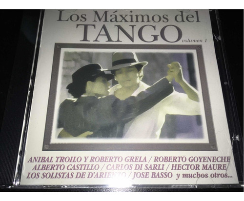 Los Maximos Del Tango Troilo Grela R.goyeneche H. Maure..c 
