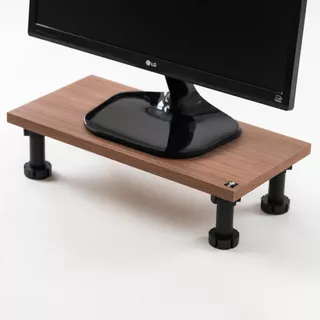 Eleva Monitor Base Soporte Stand Escritorio - Envios!