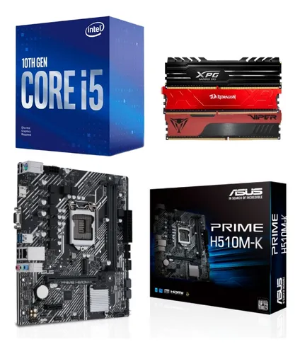 intelCorei5 10400 + ASUS PRIMEH510M-A(中古 CPU