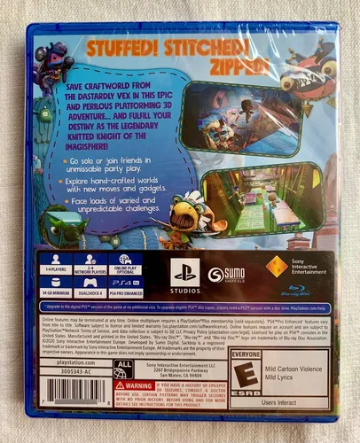 Sackboy A Big Adventure Ps4