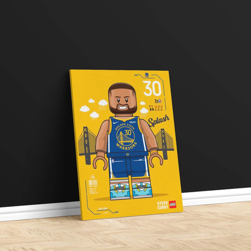 Cuadro Canvas The Warriors Lego