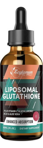 Glutatión Liposomal En Gotas Mayor Absorción 60 Ml, 2000 Mg