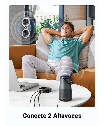 Receptor Bluetooth 5.0 De Audio 30445 Ugreen