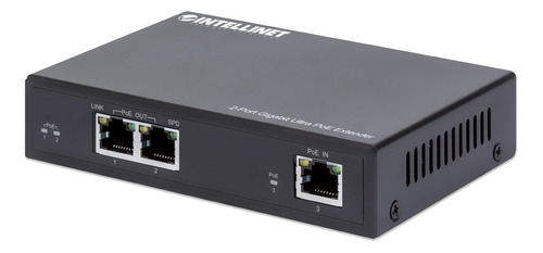 Extensor Intellinet Gigabit Poe++ De 2 Puertos Para Interior