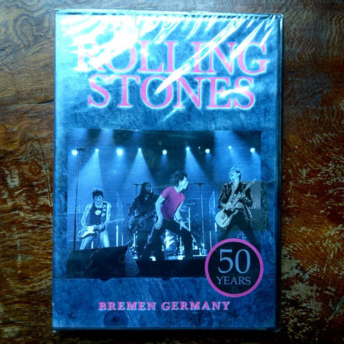 Dvd Rolling Stones 50 Years Bremen Germany Sellado Fábrica