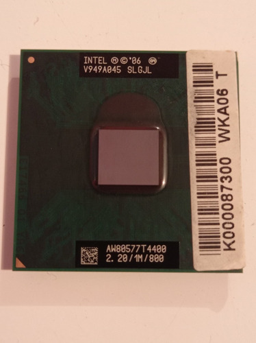 Procesador Intel Pentium T4400 Aw80577t4400 N/p Slgjl (Usado)