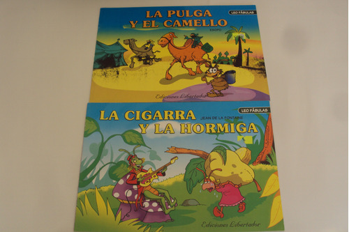 Libros Infantiles Leo Fabulas La Cigarra Y La Hormiga-la Pul