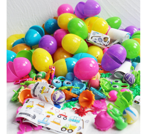 Huevos De Pascua De Plástico Sorpresa 100 Pack Importados