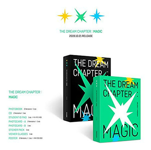 Txt Album - The Dream Chapter: Magic (arcadia Ver) Álbum + P