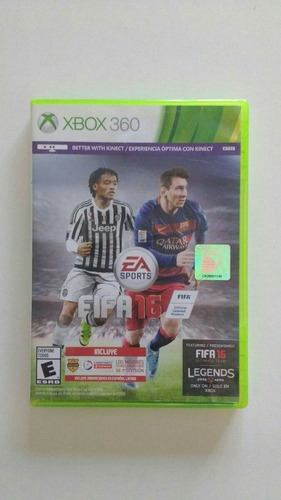 Fifa 16 - Xbox 360. Original.