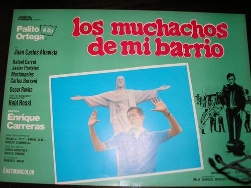 Poster Original Filme  Los Muchachos De Mi Barrio