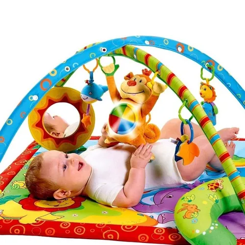 Gimnasio Manta Bebe Tiny Love Musical Lleno Juegos Juguetes