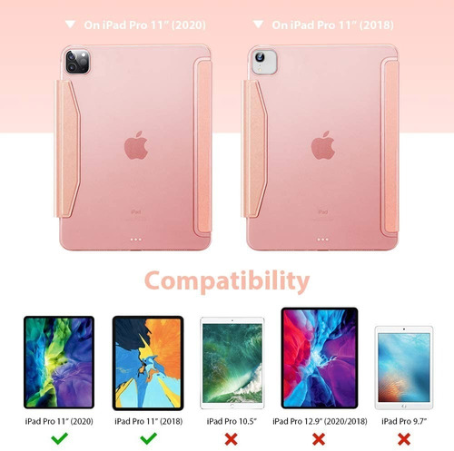 Capa Capinha iPad Pro 11 (2020) Esr Trifold C/suporte Caneta