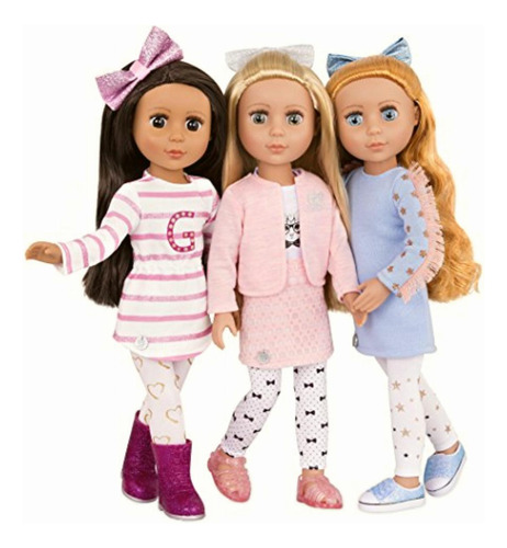 Muñeca Glitter Girls Battat Fifer Poseable 14''