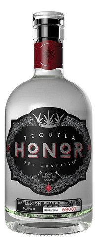 Pack De 6 Tequila Honor Del Castillo Blanco 750 Ml