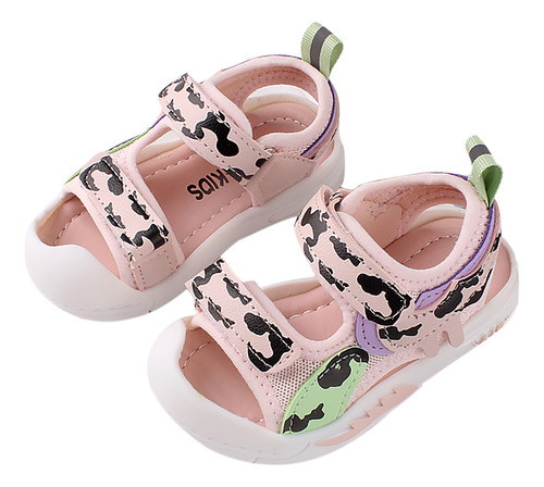 Sandalias De Verano Para Niños Pequeños Con Estampado De Vac