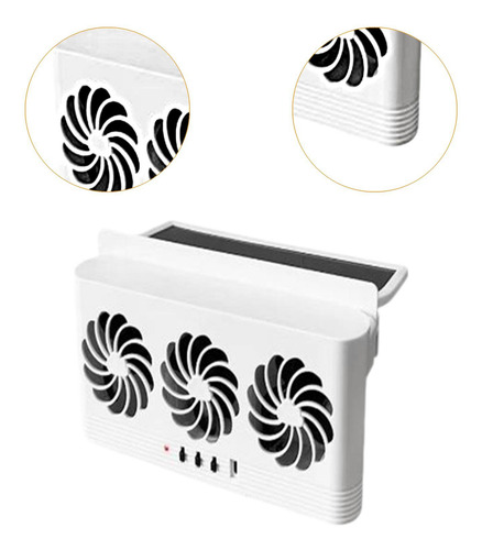 Ventilador De Ventilador De La Ventana Del Automóvil