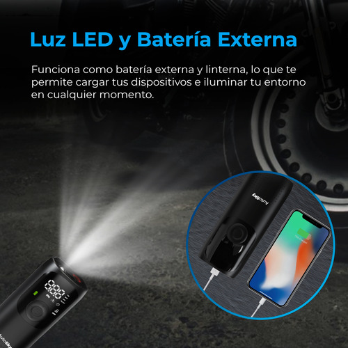 Compresor De Aire Electrico Autosky Para Todo Tipo De Llanta